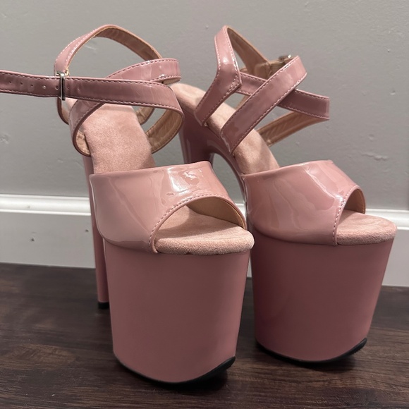 LEECABE DANCE PLATFORMS 8'' STILETTO - Picture 3 of 8